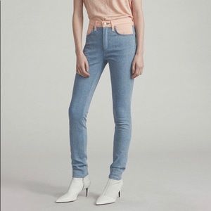 Rag & Bone High Rise Phila Skinny Jeans Sz 23